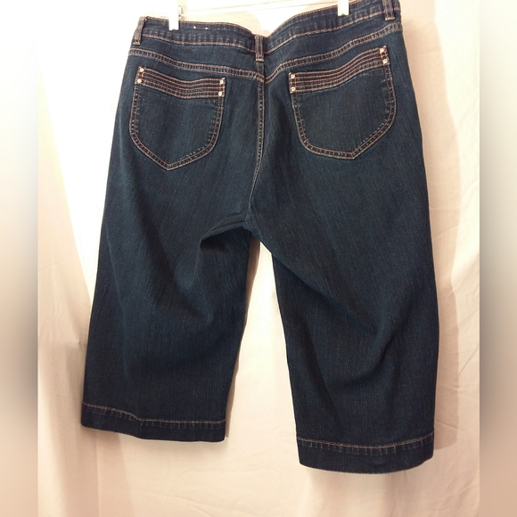 Women's Westport Denim Capris Size16 - Picture 8 of 12